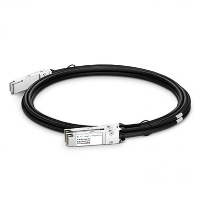 200G QSFP56 kuni 2 × 100G QSFP56 Passiivne otsene vaskkaabel (DAC), 1. 5-3 m