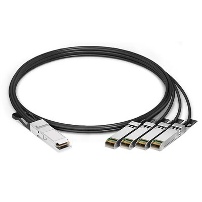 Ülima kvaliteediga ühilduv 1 0 0G QSFP28 kuni 4 x 25g SFP28 Passiivne Direct Manusta vaskmurdmiskaabel 0,5M -5 m